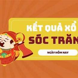 xổ số sóc trăng ngày 24 tháng 12 năm 2025