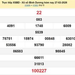 xổ số sông bé bình dương