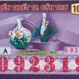 xổ số tp cần thơ