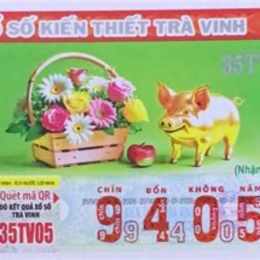 xổ số trà vinh 30 ngày trước