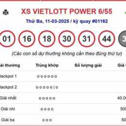 xổ số vietlott ngày 11 tháng 3