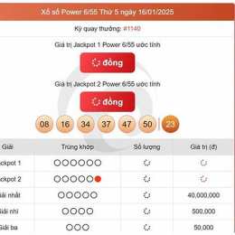 xổ số vietlott ngày 16 tháng 12