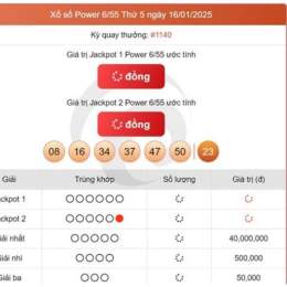 xổ số vietlott ngày 16 tháng 6