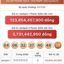 xổ số vietlott ngày 27 tháng 8