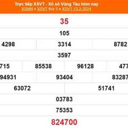 xổ số vũng tàu ngày 27